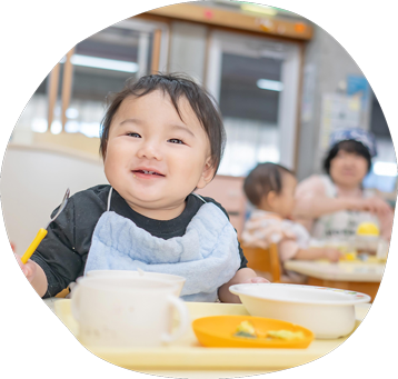 栄養満点の食事 おやつ|かがやき認定こども園 | 社会福祉法人 愛和福祉会